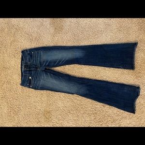 american eagle flare jeans